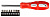 Отвертка ЗУБР "МАСТЕР" с магнитным держателем и сменными битами, 11 предметов