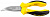 Тонкогубцы изогнутые STAYER "PROFI" CHROMAX хромированное покрытие, 160мм