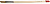 Кисть узкая плоская STAYER "UNIVERSAL-STANDARD", светлая натуральная щетина, деревянная ручка, 30мм