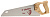 Ножовка ЗУБР "ЭКСПЕРТ"  для тонкого пиления, прямой мелкий закаленный зуб, деревянная ручка, шаг зуб