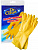 DR. CLEAN Хозяйственные резиновые перчатки жёлтые Размер M