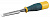 Стамеска KRAFTOOL "EXPERT" плоская с двухкомпонентной ручкой, 16мм
