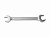 Ключ ЗУБР "ПРОФИ" гаечный рожковый, Cr-V сталь, хромированный, 17х19мм