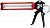 Пистолет для герметика ЗУБР "ПРОФЕССИОНАЛ" 06635, скелетный, усиленный, поворотный корпус, 310мл