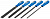 Набор ЗУБР: Напильники "ПРОФЕССИОНАЛ" с двухкомп ручкой, плоский, полукруглый, трехгранный, квадратн