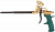 Пистолет KRAFTOOL "PRO" "GOLD-KRAFT" для монтажной пены, полностью латунный корпус