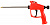 Пистолет "МАСТЕР" для монтажной пены, пластиковый химически стойкий корпус, ЗУБР