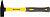 Молоток STAYER "PROFI" слесарный кованый с двухкомпонентной фиберглассовой ручкой, 0,3кг