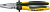 Плоскогубцы KRAFTOOL"KRAFT-MAX"комб,Cr-Mo,маслобензост двухкомп рукоятки,шарнирное соединение с повы