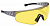 Очки STAYER защитные, поликарбонатные желтые линзы
