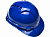 Каска защитная ЗУБР "ЭКСПЕРТ" храповый механизм регулировки размера, синяя