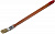 Кисть радиаторная угловая ЗУБР "УНИВЕРСАЛ-МАСТЕР", светлая натуральная щетина, деревянная ручка, 50м