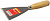 Шпательная лопатка ТЕВТОН c деревянной ручкой, 30мм