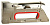 Степлер RAPID "WORKLINE", металлический, скоба: красная, тип 53, 4-8мм