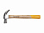 Молоток-гвоздодер STAYER "STANDARD" TopStrike кованый, с деревянной ручкой, 450г