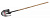 Лопата ЗУБР "ЭКСПЕРТ" штыковая садовая из нержавеющей стали, деревянный черенок из ясеня, 290х210х14