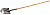 Лопата ЗУБР "МАСТЕР" ЗАВИДОВО штыковая, деревянный черенок из дуба, 290х210x1500мм