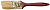 Кисть плоская ЗУБР "УНИВЕРСАЛ-МАСТЕР" "КП-11", натуральная щетина, пластмассовая ручка, 50мм