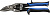 Ножницы по металлу рычажные высокомощные ЗУБР 260мм, правые, Cr-MO, режущая способность: холодноката