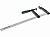 Струбцина KRAFTOOL "EXPERT", тип "F", DIN 5117, двухкомпонентная ручка, 120х500мм
