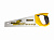 Ножовка STAYER "PROFI" "COBRA" SUPER FINE по дереву, 2-комп пластик ручка, 3D-заточка, мелкий зуб,11