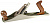 Рубанок металлический ЗУБР "ЭКСПЕРТ" "ПОЛУФУГАНОК" с двойным ножом для чистового строгания, 50х350мм