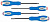 Набор ЗУБР: Отвертки 3-комп. рукоятка, магнит наконечник, Сr-V, SL: 5.5, 6, PH: 1, 2, 4 предмета