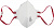 Полумаска фильтрующая ЗУБР "МАСТЕР" плоская, многослойная, класс защиты FFP1
