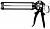 Пистолет для герметика KRAFTOOL "SuperKraft" 06673, скелетный, поворотный корпус, 320мл