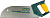 Ножовка KRAFTOOL "PRO" "MULTI-M" по фанере,ламинированным материалам,пластмассе,универс зуб,11TPI,35