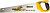 Ножовка STAYER "PROFI" "COBRA" GX700, трехгранный японский зуб, импульсная закалка, 2-х комп ручка, 