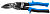 Ножницы по металлу рычажные ЗУБР 250мм, левые, CR-V, режущая способность: холоднокатанная сталь – 1м