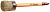 Кисть круглая ЗУБР "УНИВЕРСАЛ - МАСТЕР", светлая щетина, деревянная ручка, №16, 55мм