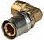 Угольник-переходник с наружной резьбой 1/2'х20 для металлопластиковых труб прессовой (SFP-0011-00122