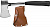 Топорик STAYER "MASTER" "ТУРИСТ" с обрезиненной металлической рукояткой, в чехле, 0,6кг