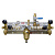 Газовая рампа кислородная разрядная GCE MM400-1 (1 бал., одноплеч., ручн., редук., 300/20 бар) стаци